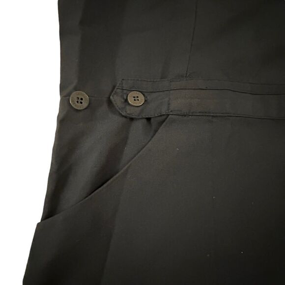 Carhartt ~ Navy Scrub Top ~ side buttons for an adjustable fit ~ size XLarge - Picture 3 of 9